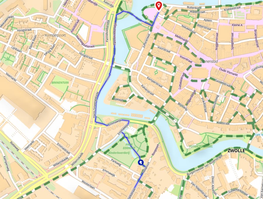 Routes en Indeling